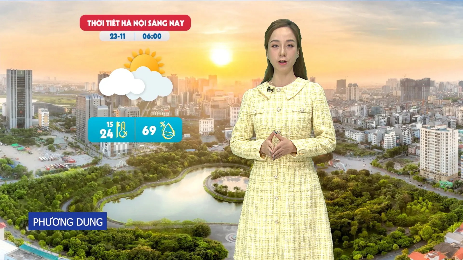 Dự báo thời tiết trưa | 23/11/2025